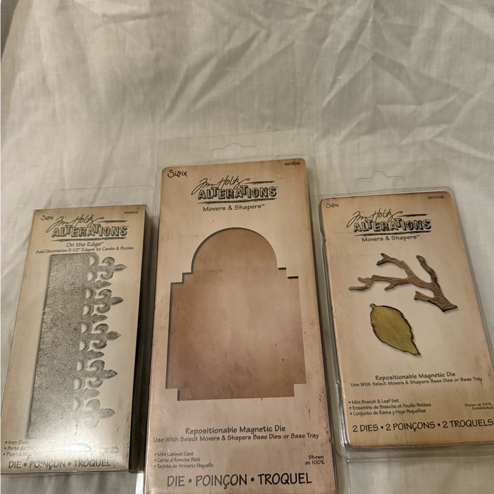 Sizzix Tim Holtz Alterations Mover & Shaper Die Set